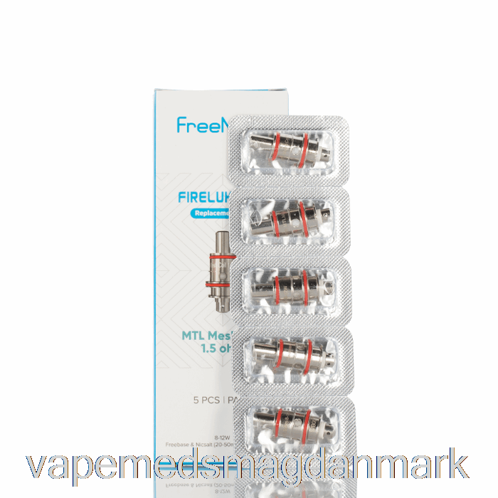 Engangs Vape Danmark Freemax Fireluke 22 Mesh Coils 1,5ohm Coils